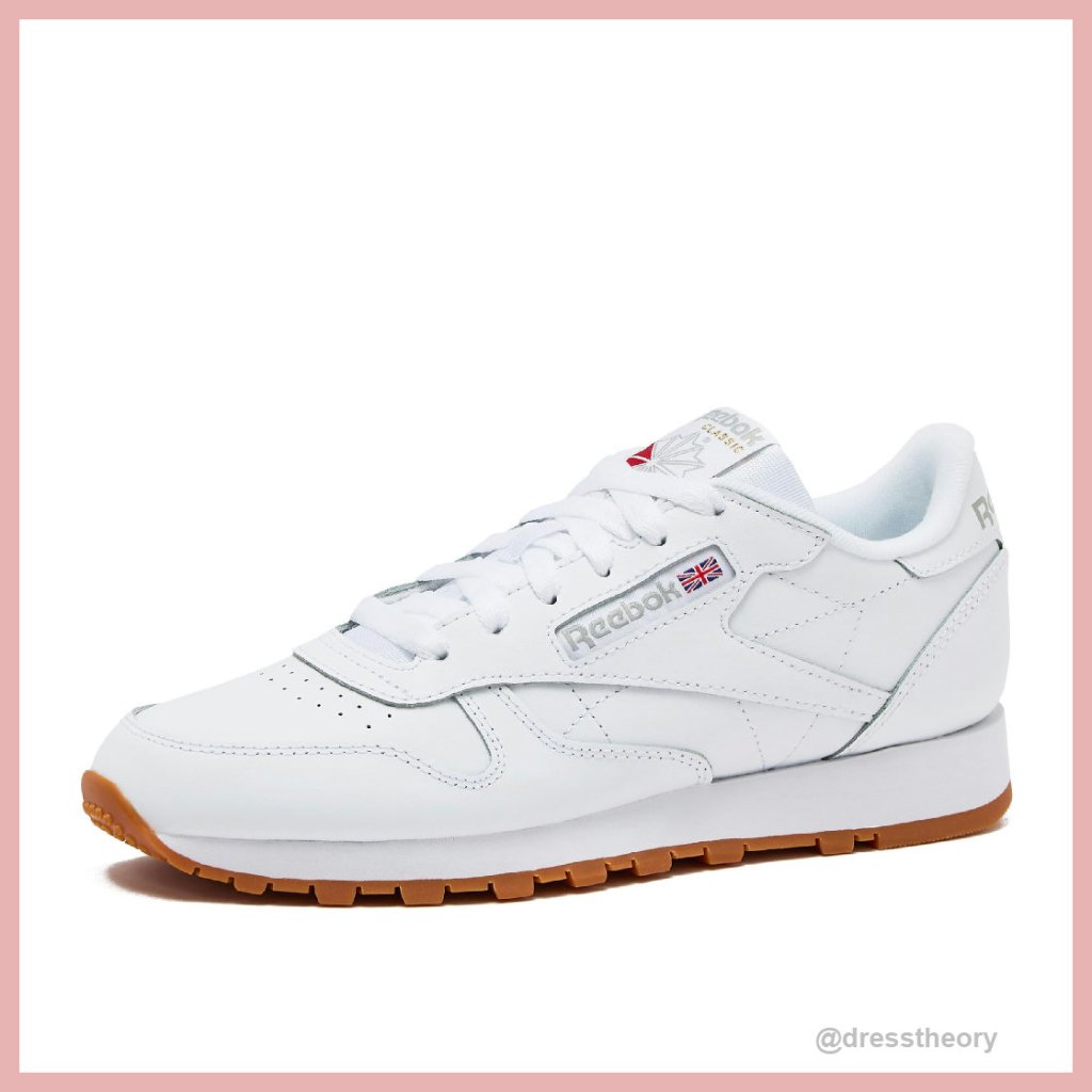 Classic Leather Sneakers Women's Size 5-11 Tennis Walking Casual Shoes